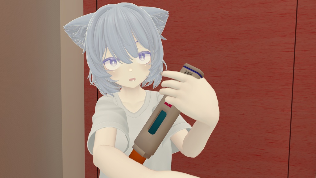 ゲームとかでブッ刺して回復するやつ Healing Item【3Dモデル/VRChat想定】