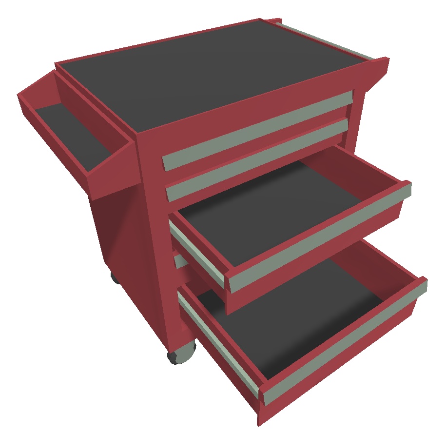 工具セット Maintenance tool set【3Dモデル/VRChat想定】