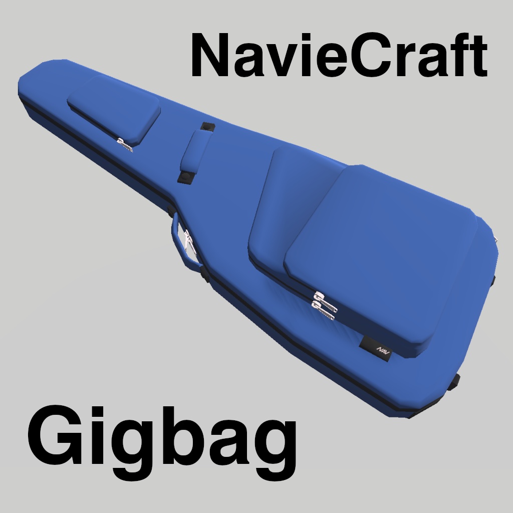 コンシールドギグバッグ 【3Dモデル/VRChat想定】