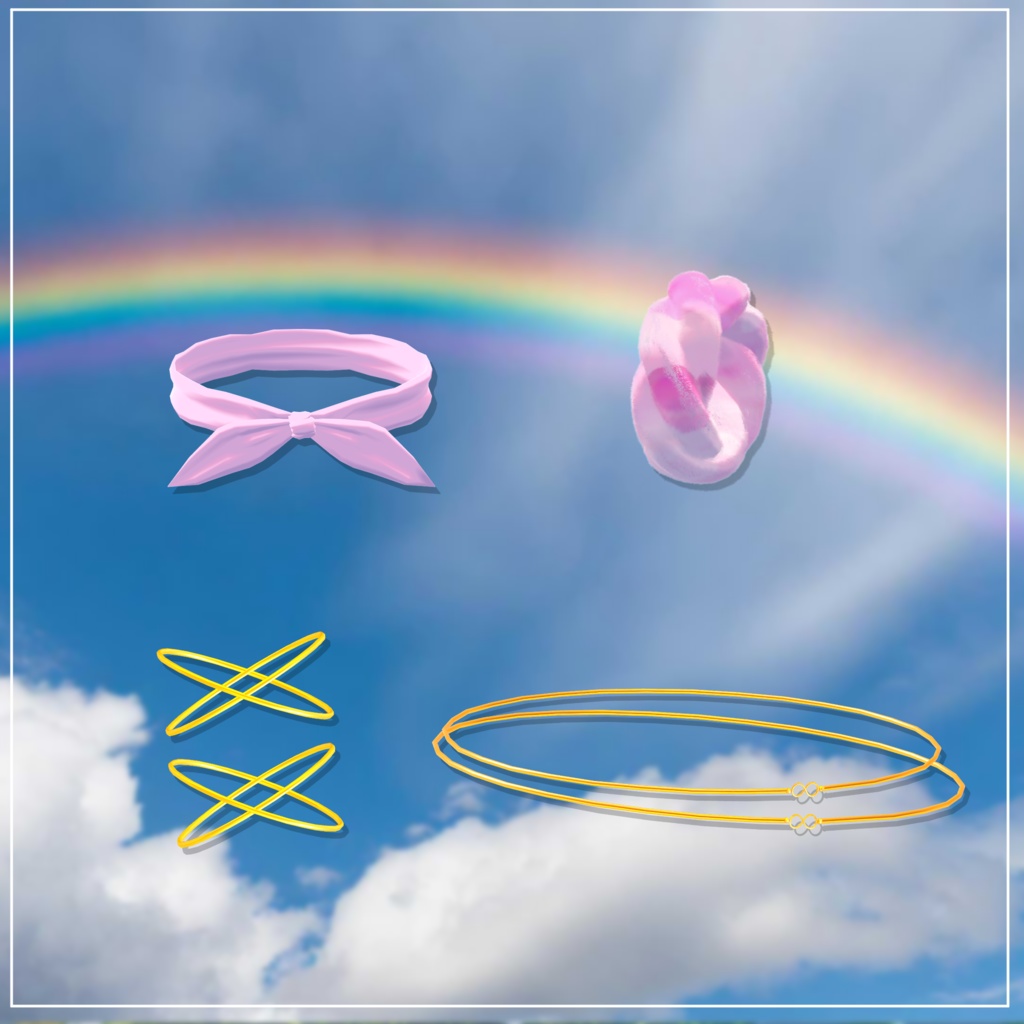 【27アバター対応】夏色フリル水着