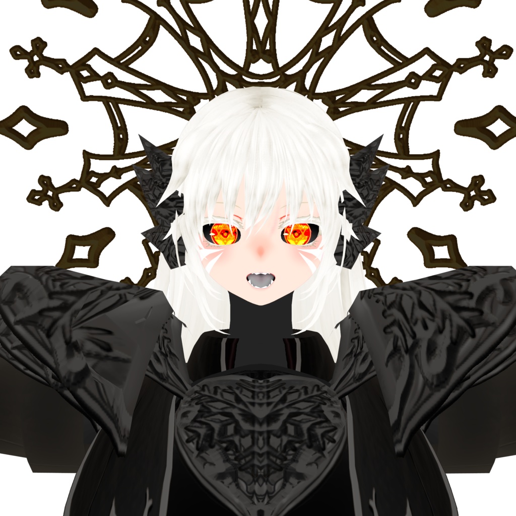 混聖ノ騎士 アコニエル【素体vroidデータ付き】.vrm