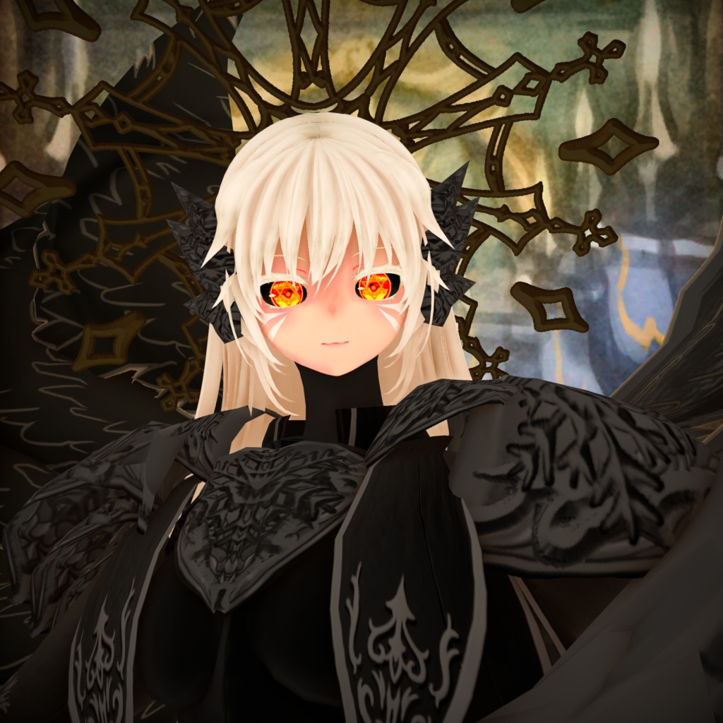 混聖ノ騎士 アコニエル【素体vroidデータ付き】.vrm