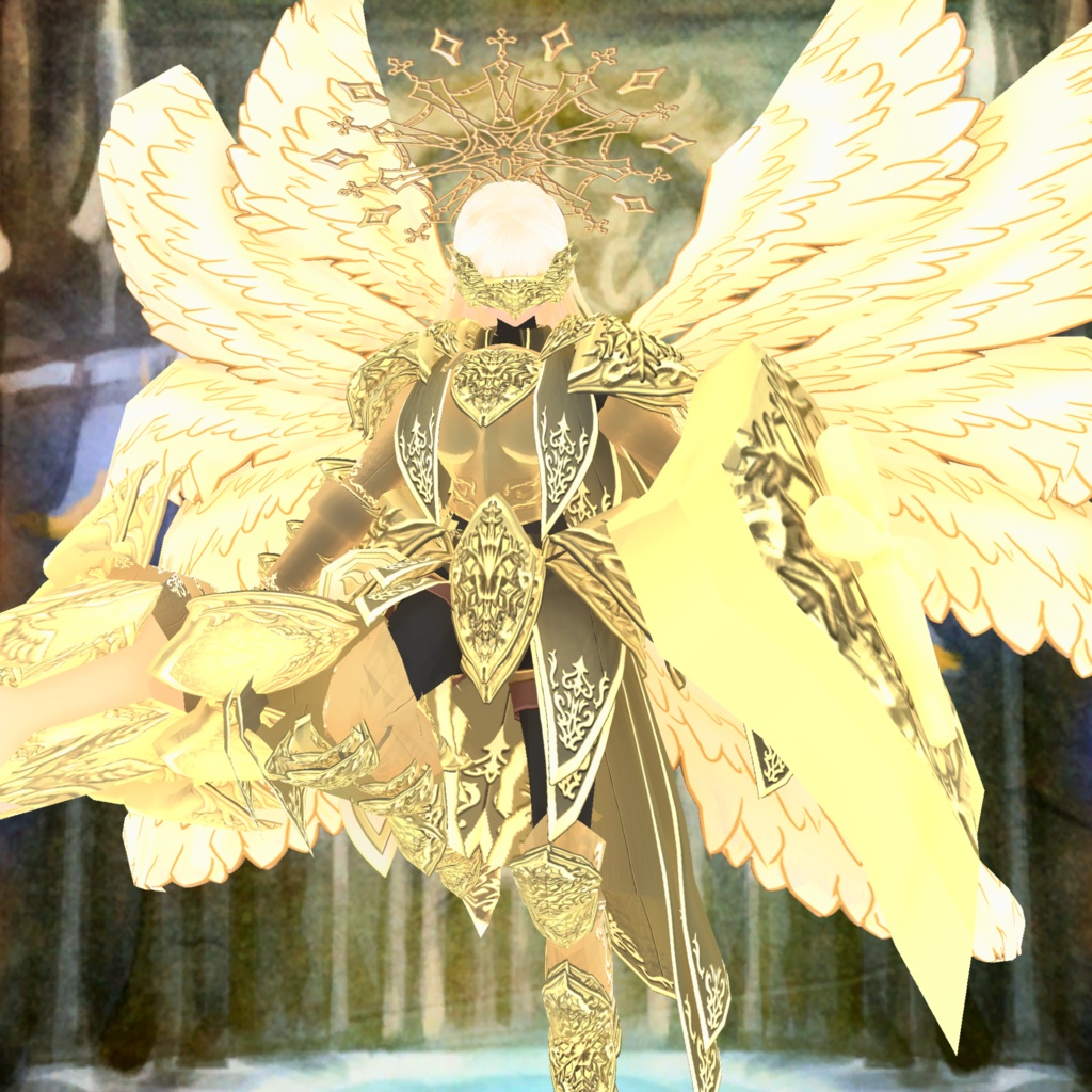 混聖ノ騎士 アコニエル【素体vroidデータ付き】.vrm