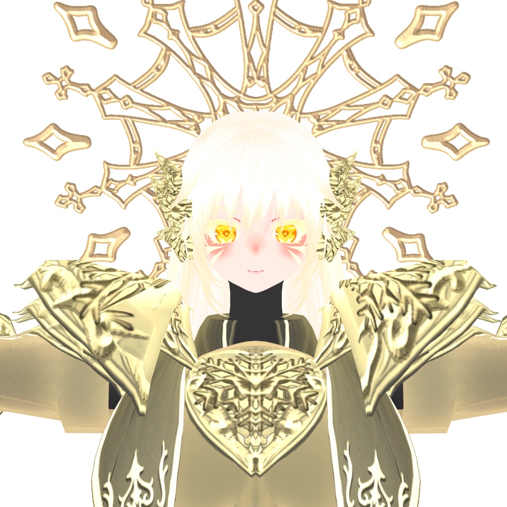 混聖ノ騎士 アコニエル【素体vroidデータ付き】.vrm