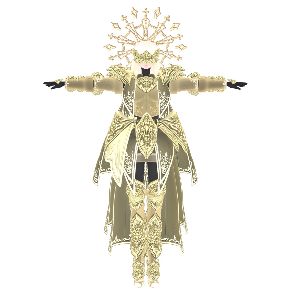 混聖ノ騎士 アコニエル【素体vroidデータ付き】.vrm