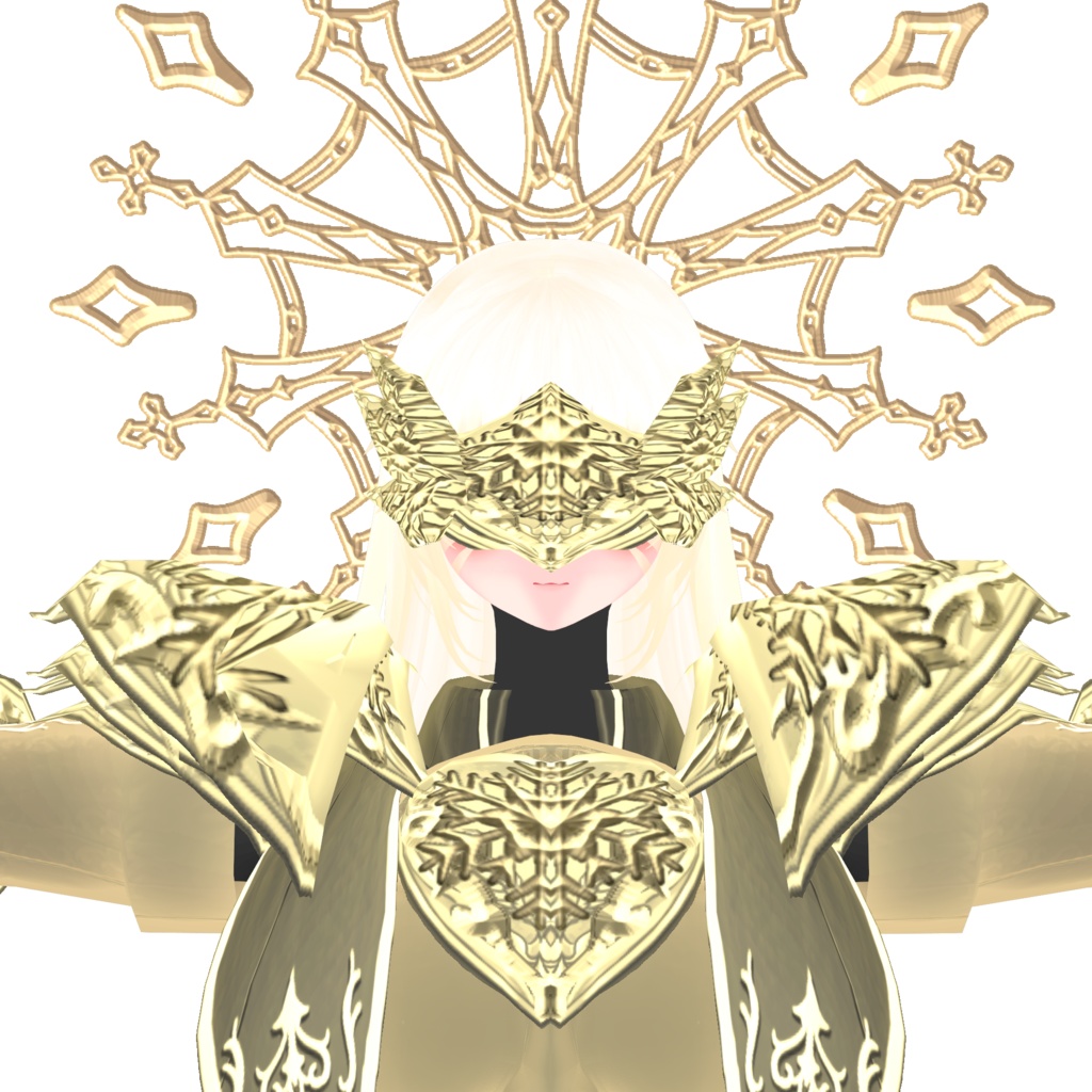 混聖ノ騎士 アコニエル【素体vroidデータ付き】.vrm