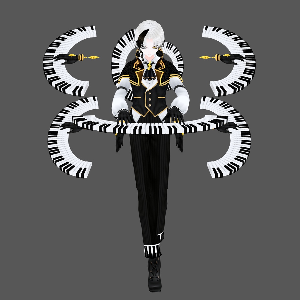 suonare(スウォナーレ) 【素体vroidデータ付き】