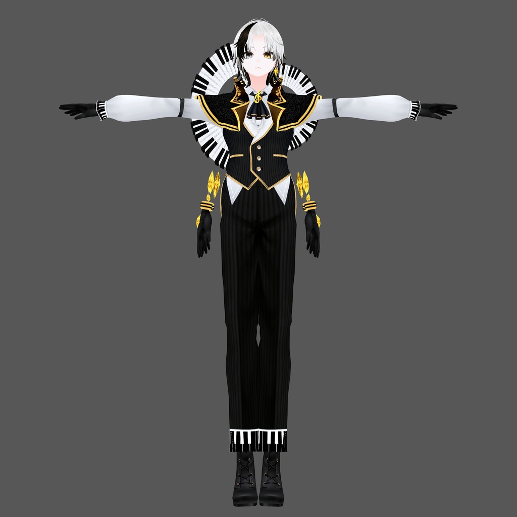 suonare(スウォナーレ) 【素体vroidデータ付き】