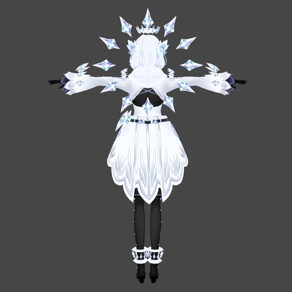 ディア・セラフィナ【素体vroidデータ付き】