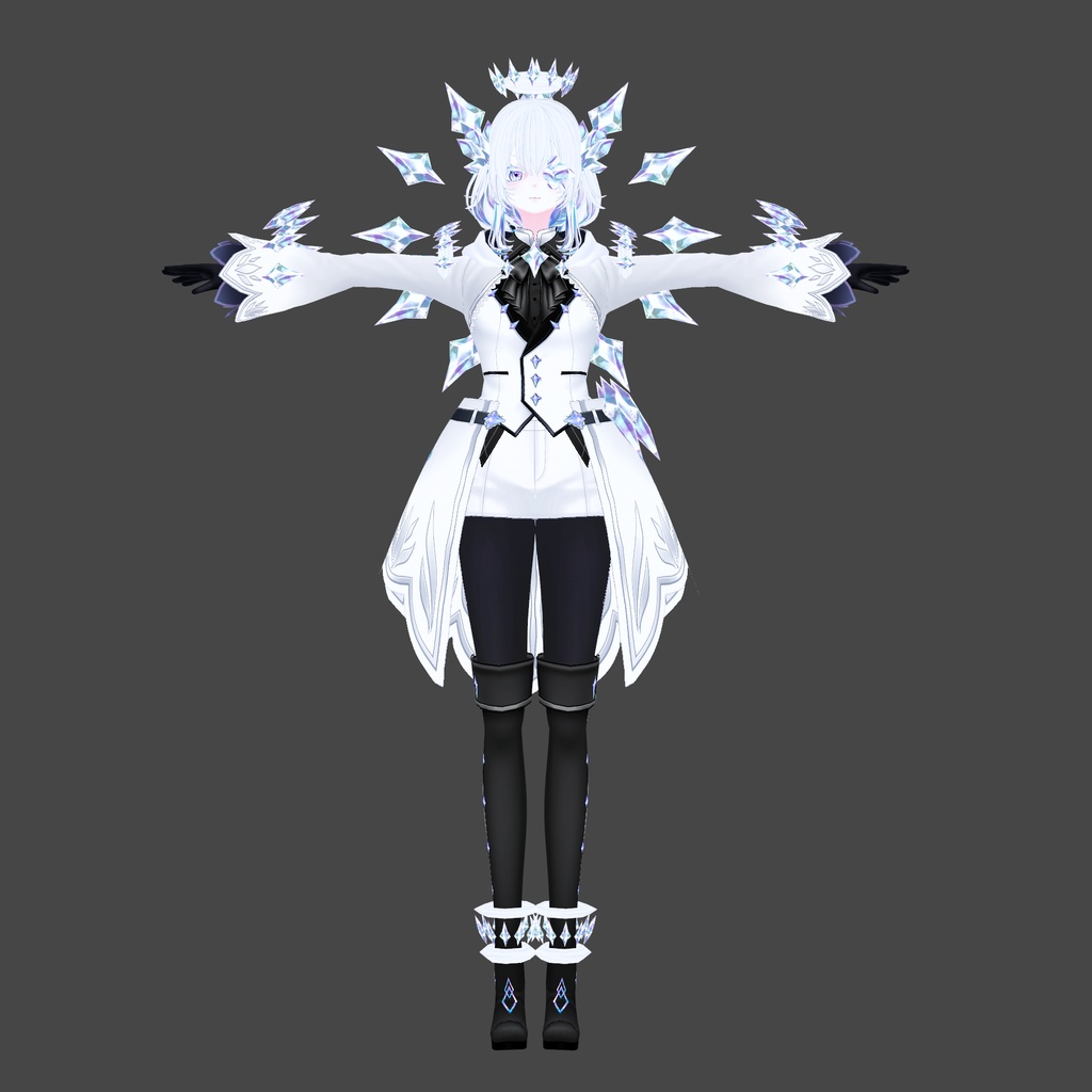 ディア・セラフィナ【素体vroidデータ付き】