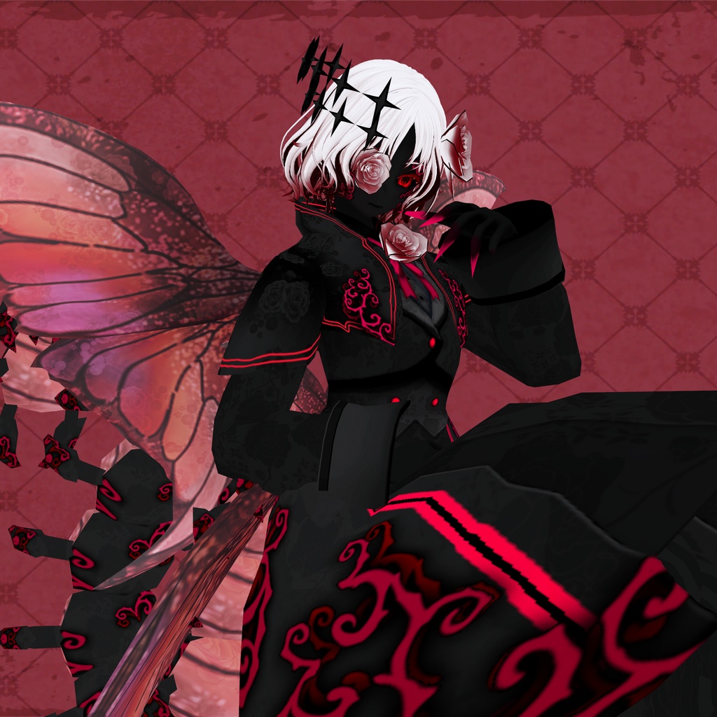 ローザ・インテマリス【素体vroidデータ付き】