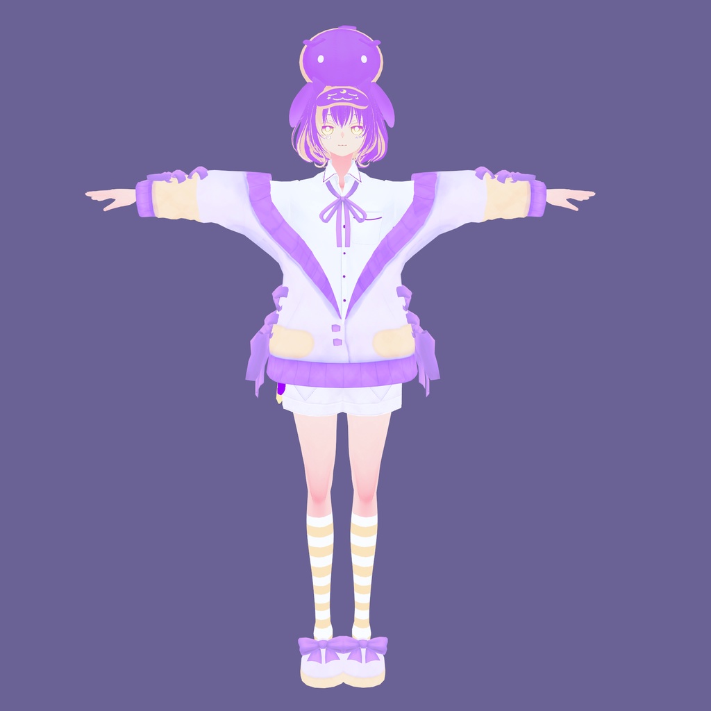 ステラ・シュラーフ【素体vroidデータ付き】