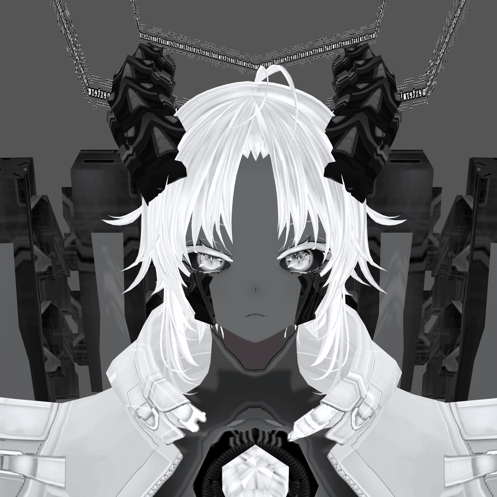 殲滅用兵器 シエル【素体vroidデータ付き】