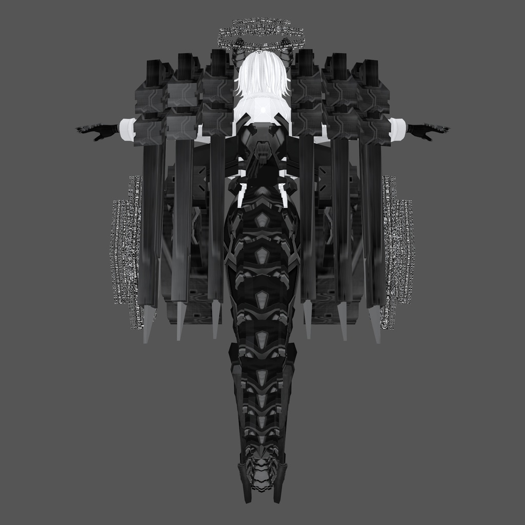 殲滅用兵器 シエル【素体vroidデータ付き】