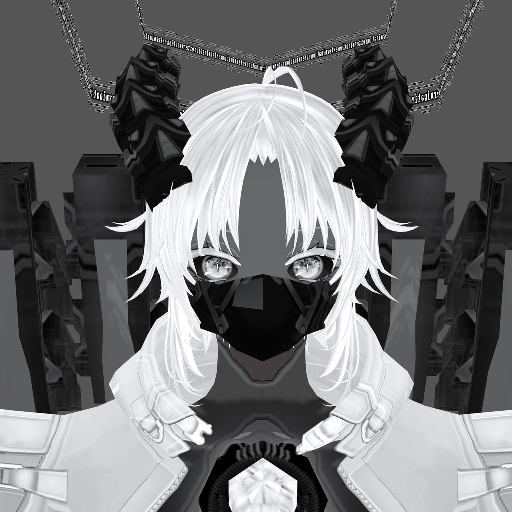 殲滅用兵器 シエル【素体vroidデータ付き】