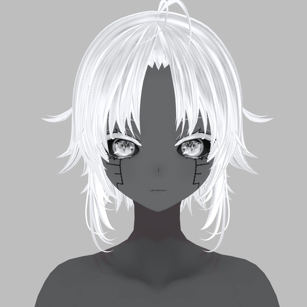 殲滅用兵器 シエル【素体vroidデータ付き】