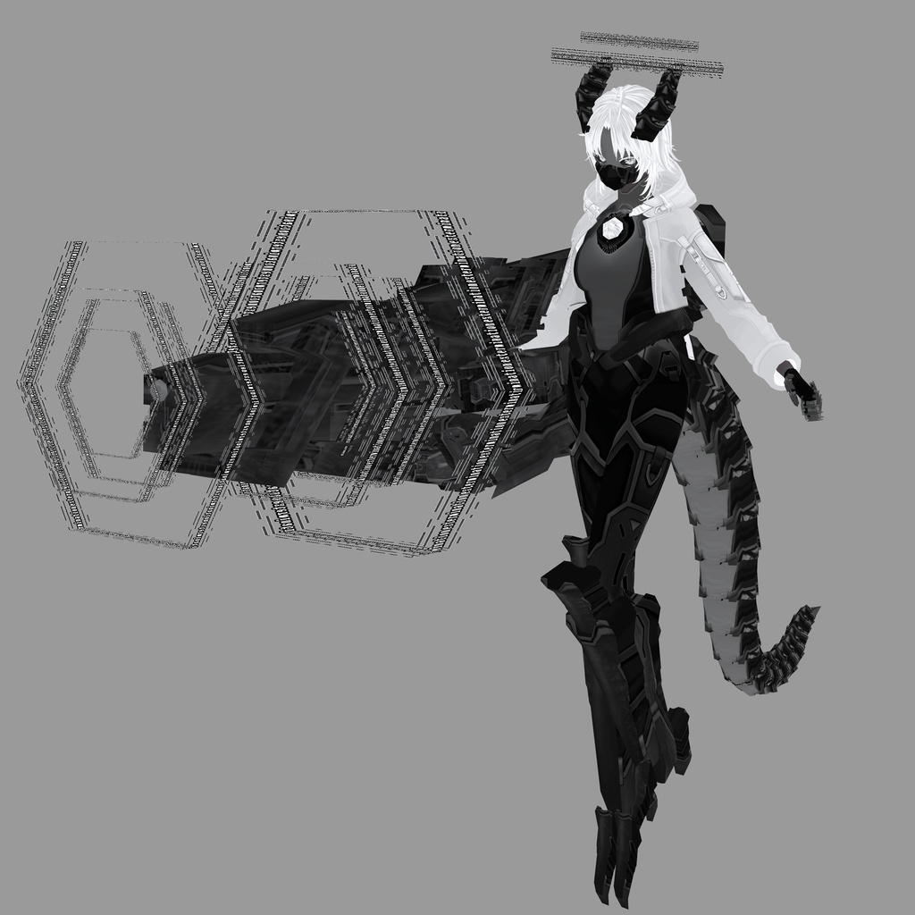 殲滅用兵器 シエル【素体vroidデータ付き】