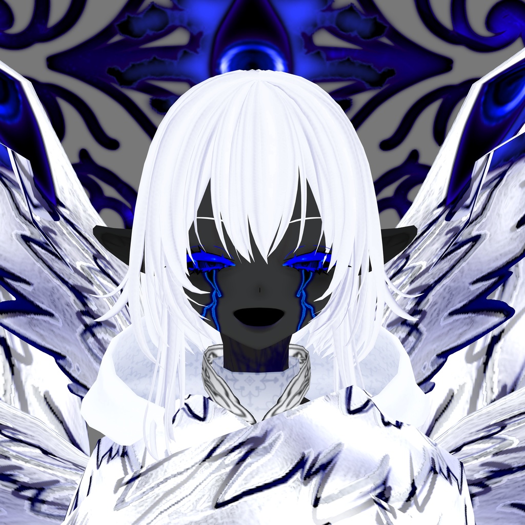 壊れた天使「ロトエル」【素体vroidデータ付き】