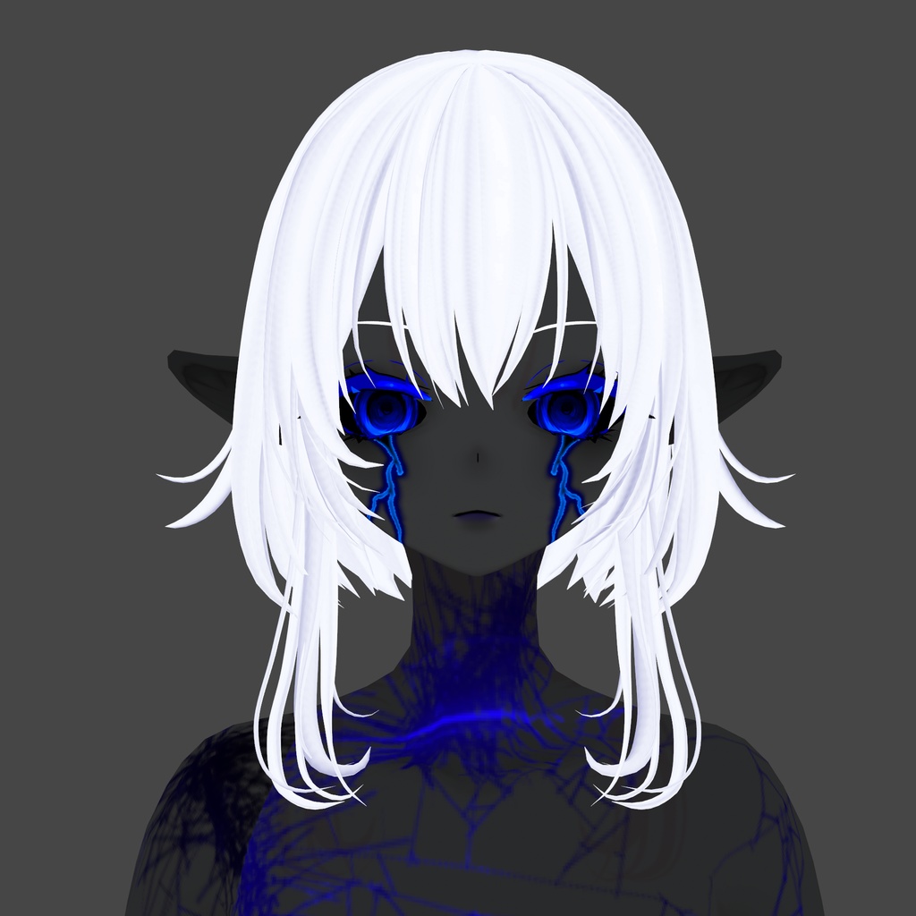 壊れた天使「ロトエル」【素体vroidデータ付き】