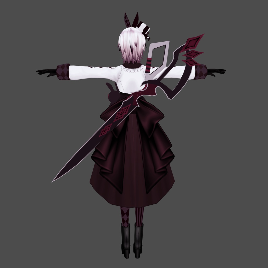 アリス・アンシア【素体vroidデータ付き】