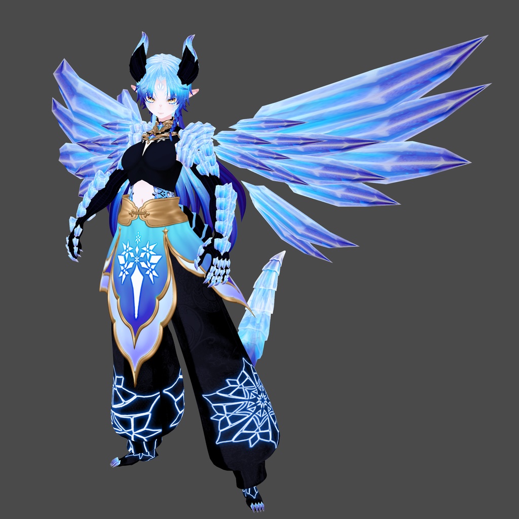 エイス・フューリー【素体vroidデータ付き】