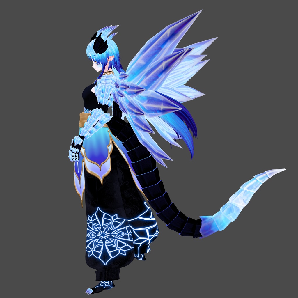 エイス・フューリー【素体vroidデータ付き】