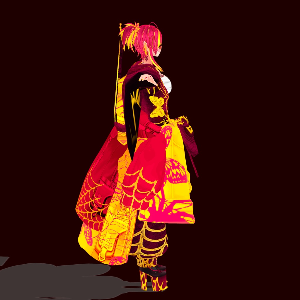 婆娑羅 響華【素体vroidデータ付き】