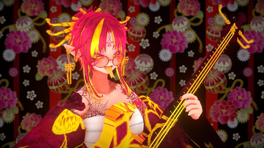 婆娑羅 響華【素体vroidデータ付き】