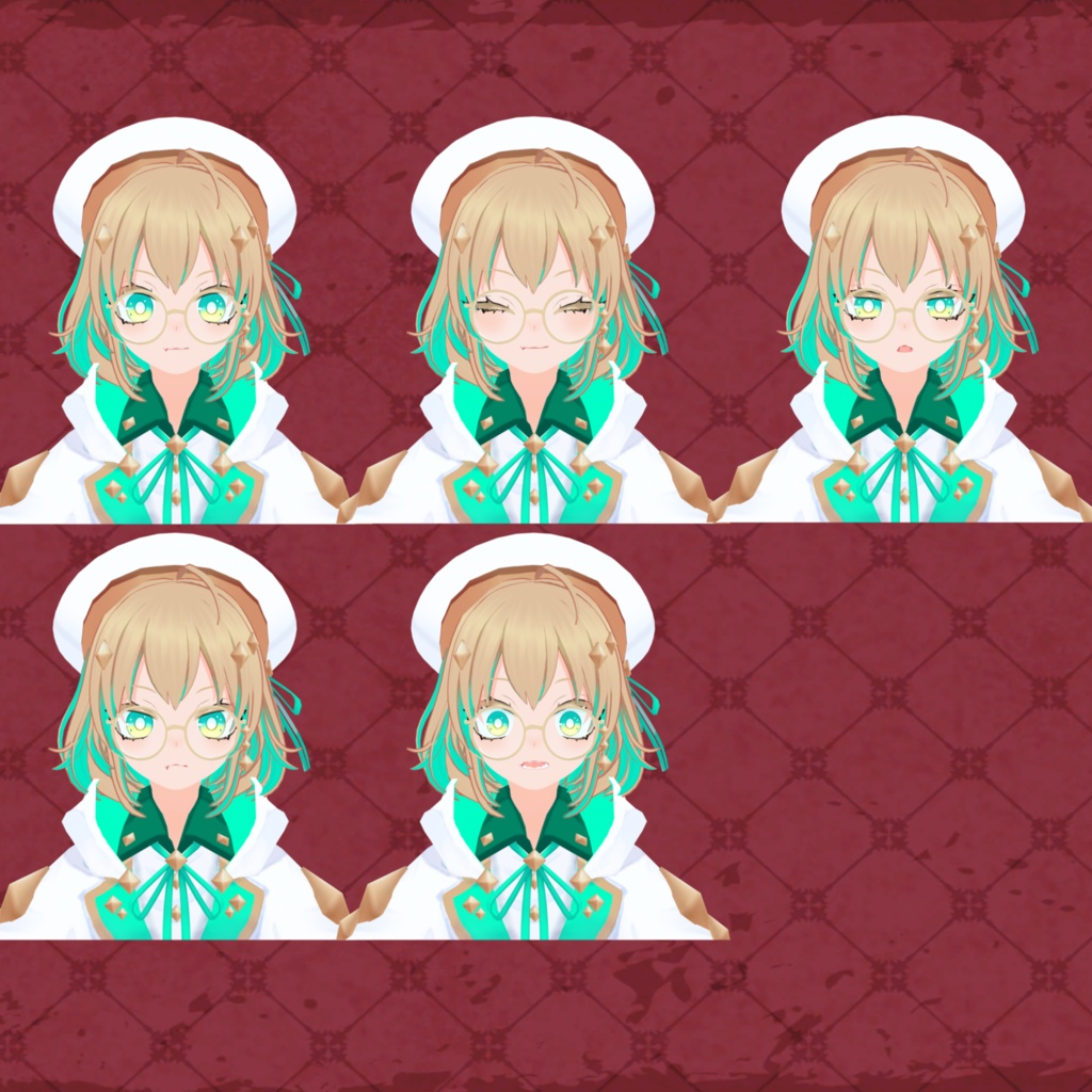 「リトス/エクラト」【素体vroidデータ付き】