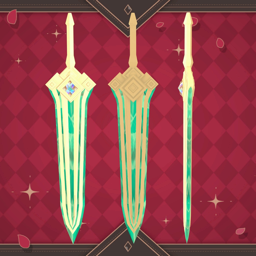 「リトス/エクラト」【素体vroidデータ付き】