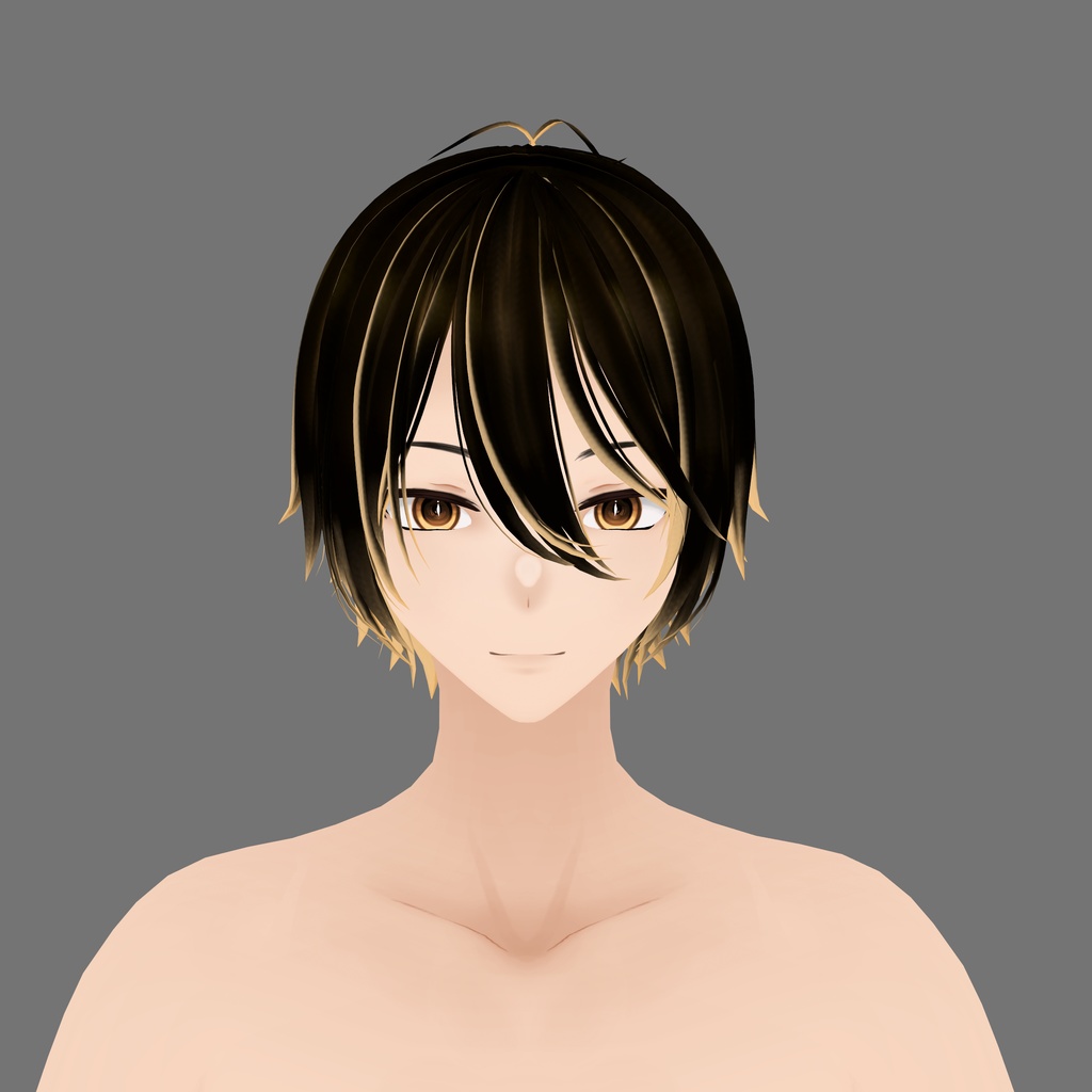 夜叉羽 恭月(やしゃばね きょうげつ)【素体vroidデータ付き】