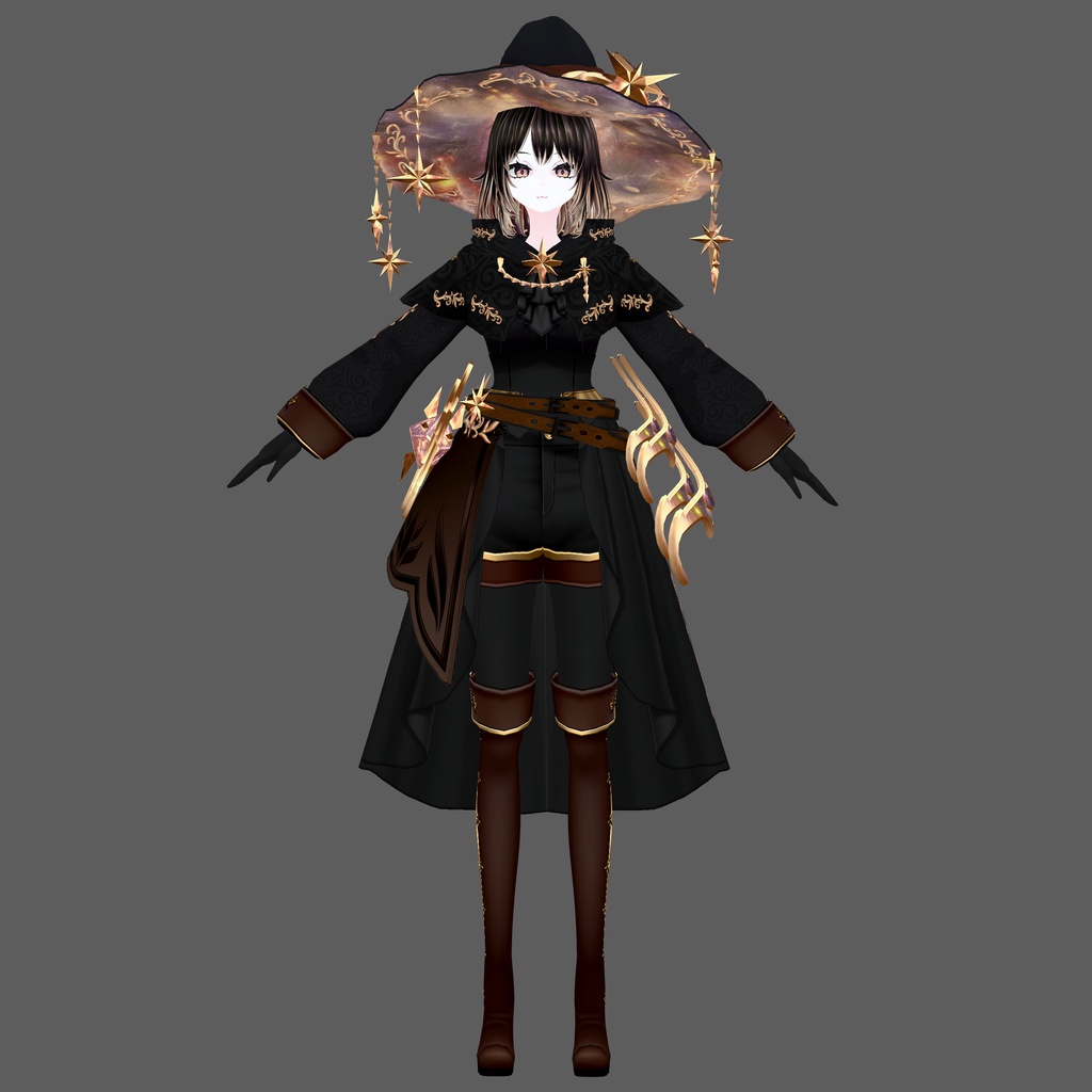 ノクス・セルタリア【素体vroidデータ付き】