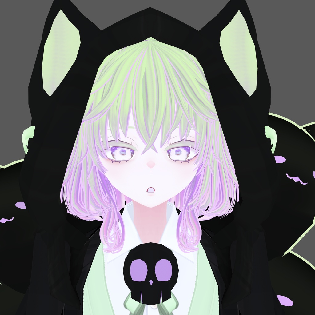 ネコロ・ミリカ【素体vroidデータ付き】