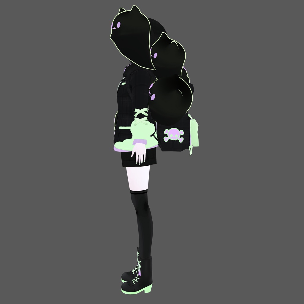 ネコロ・ミリカ【素体vroidデータ付き】