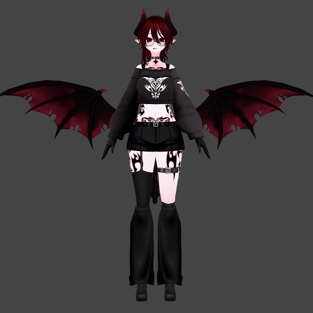 ネル・アディクシア【素体vroidデータ付き】