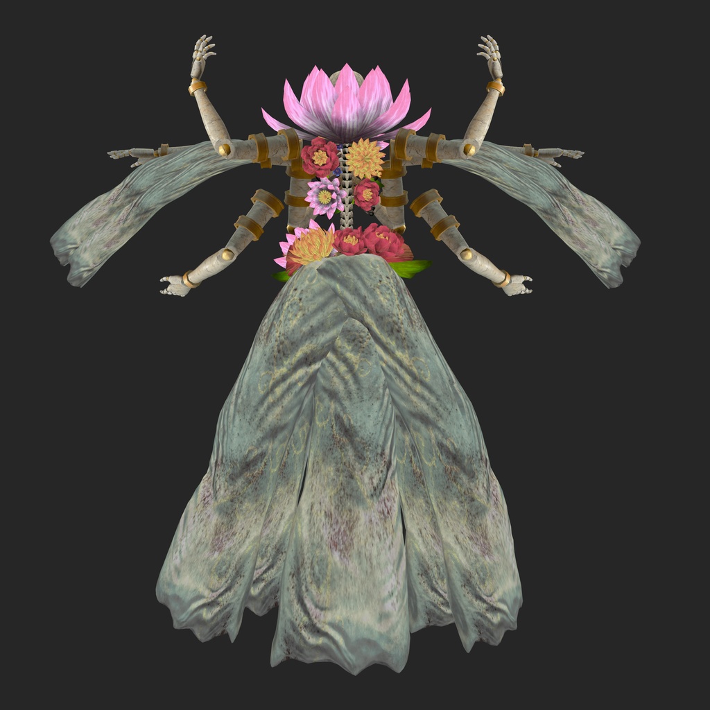 咲き踊る巫女の華