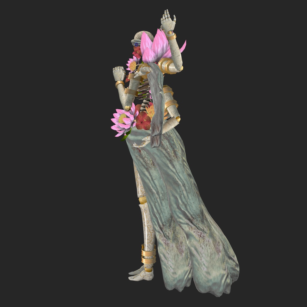 咲き踊る巫女の華