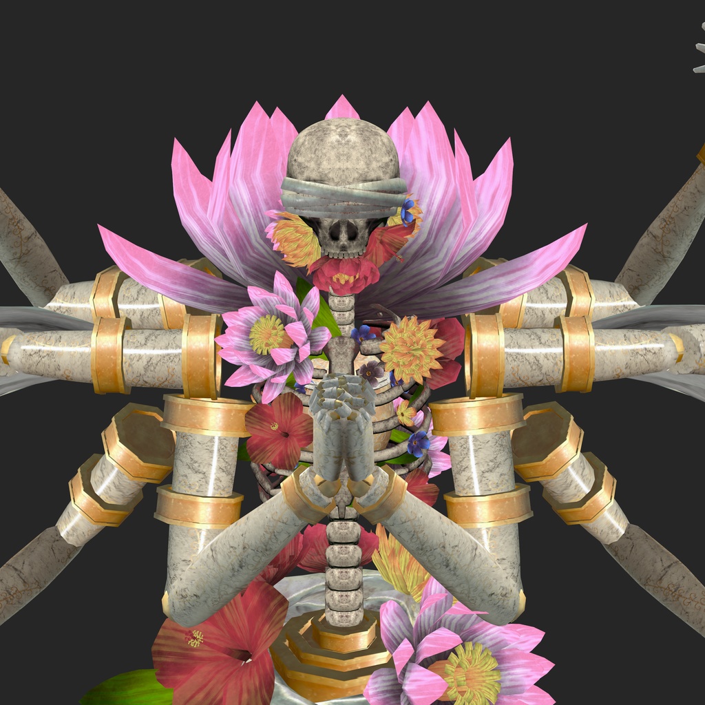 咲き踊る巫女の華