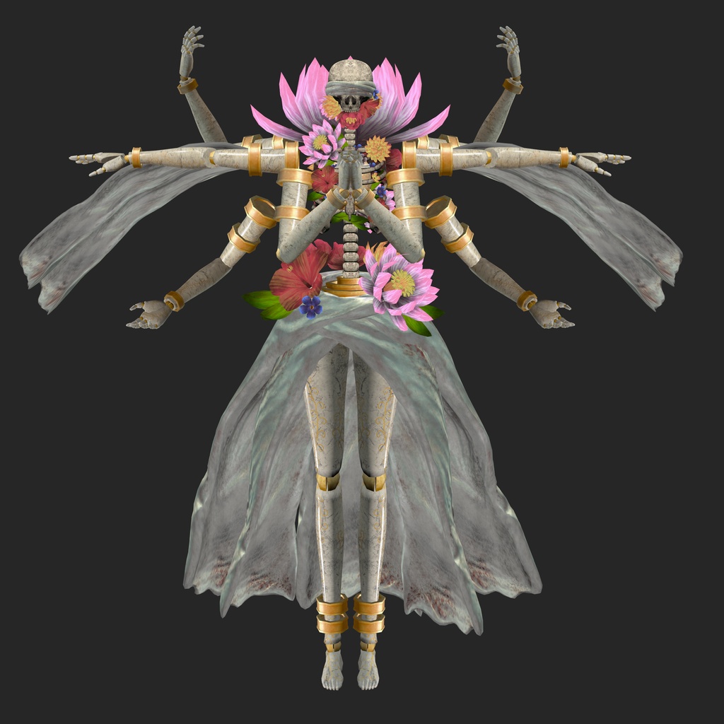 咲き踊る巫女の華