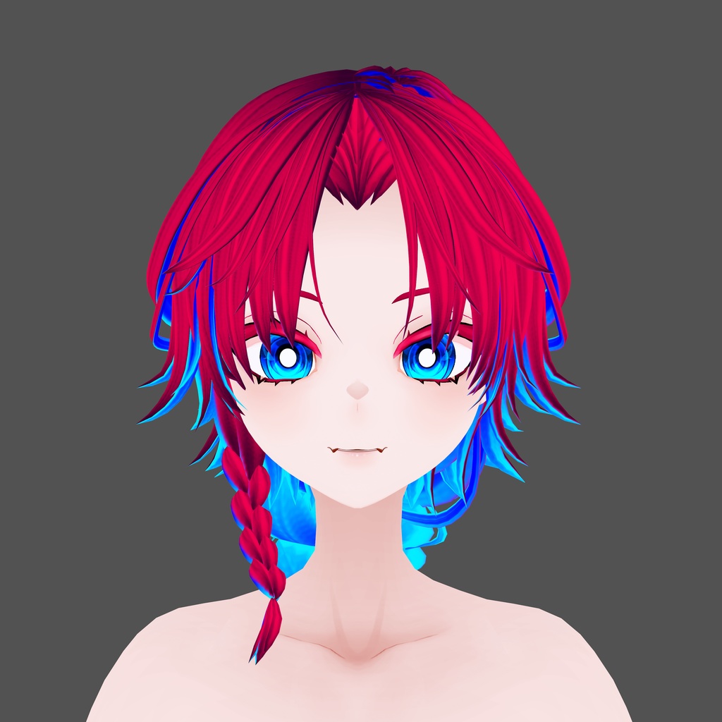 ラムナ・スカーレット【素体vroidデータ付き】