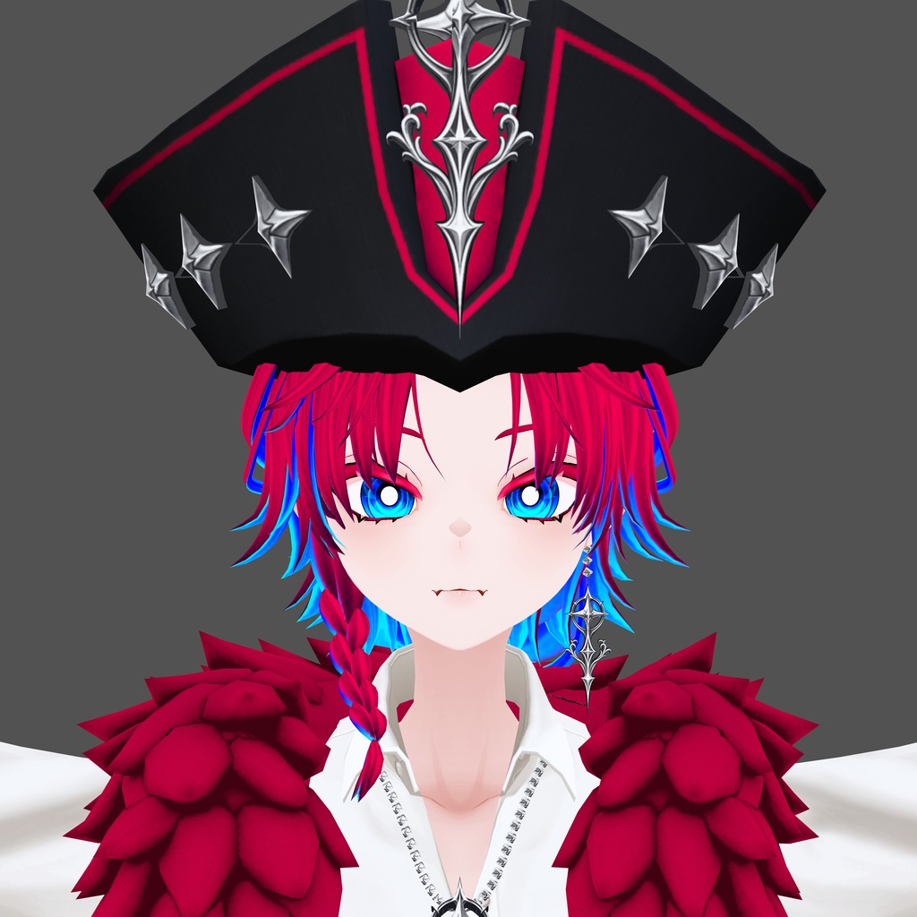 ラムナ・スカーレット【素体vroidデータ付き】