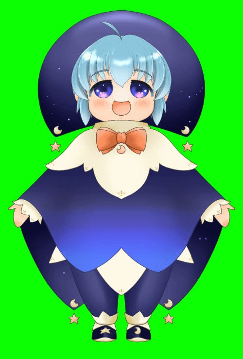 【Papet3G用】配信用立ち絵「星の子」【無料有り】