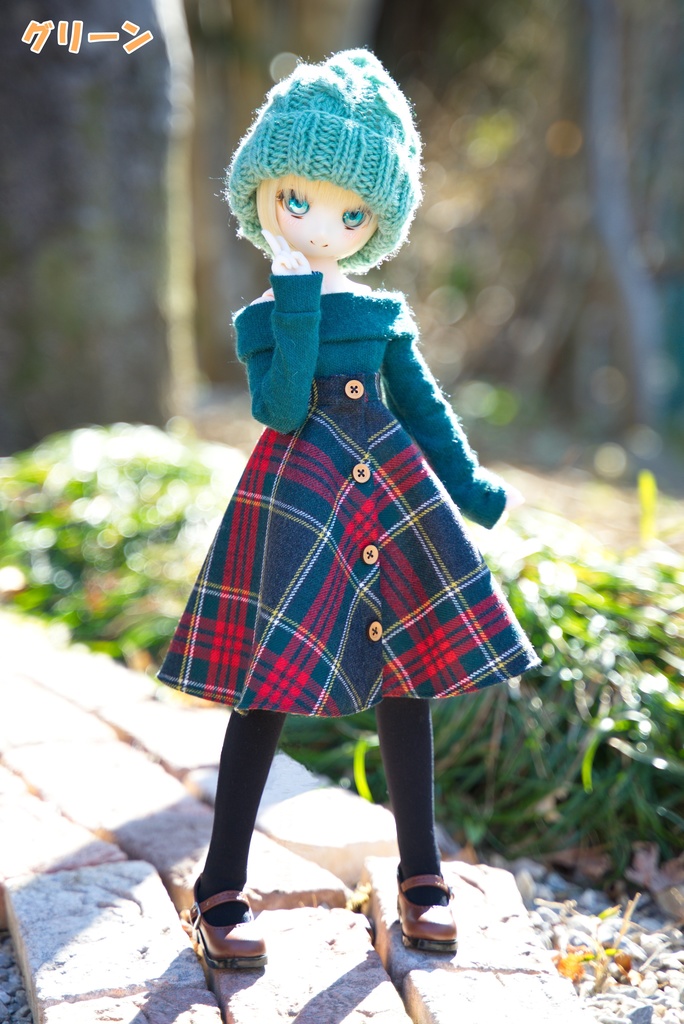 MDDサイズ オフショルニット(5色) ドール服