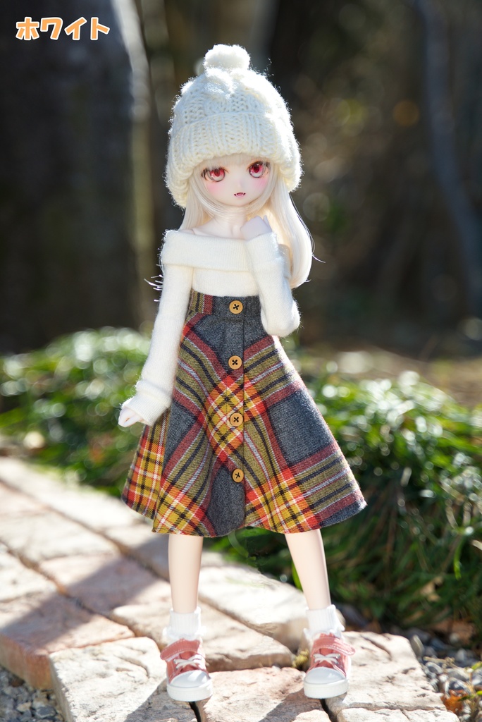 MDDサイズ オフショルニット(5色) ドール服