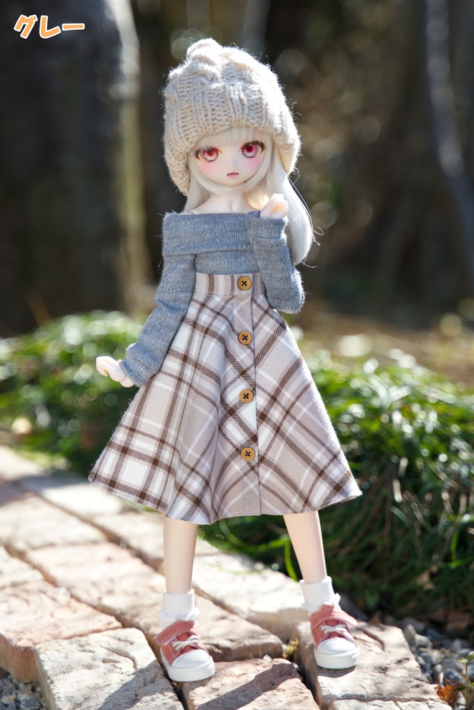 MDDサイズ オフショルニット(5色) ドール服