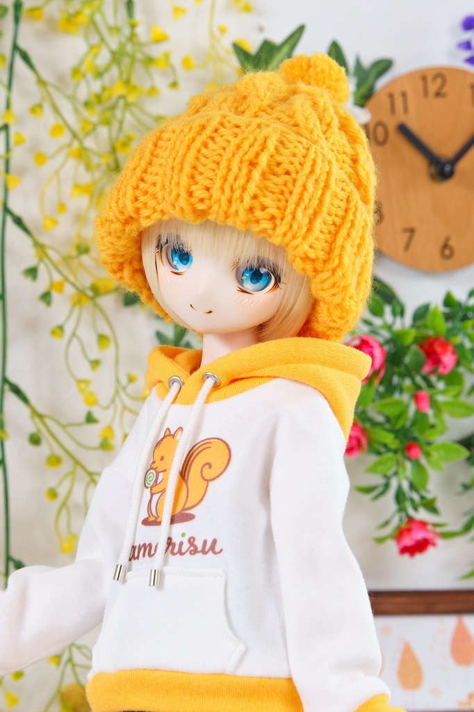 9インチサイズ ニット帽子( 3色) ドール服 MDD