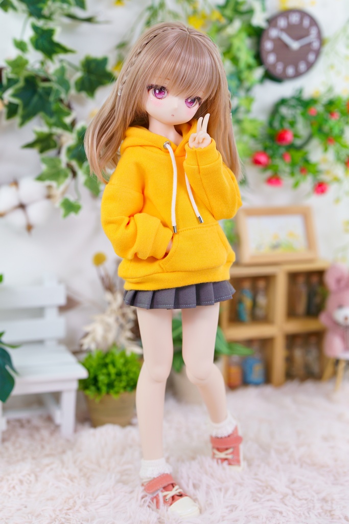 【8月通販】長袖パーカー [MDD・ドール服]