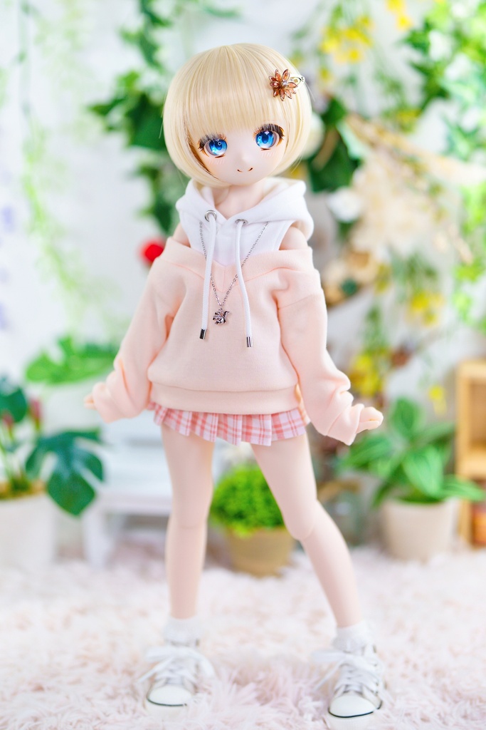 【5月通販】オフショルパーカー [MDD・ドール服]