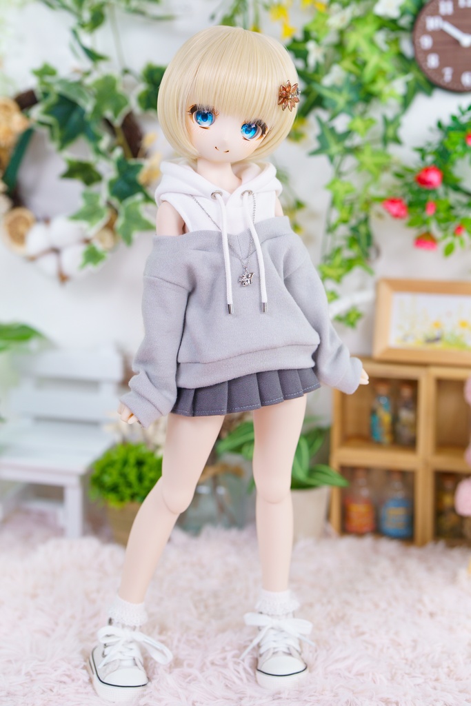 【1月通販】オフショルパーカー [MDD・ドール服]