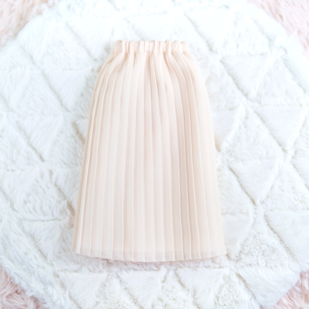 【5月通販】ロングプリーツスカート [MDD・ドール服]
